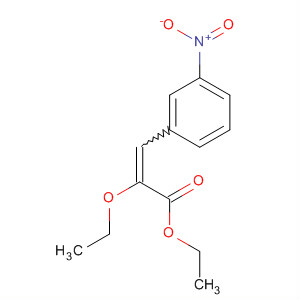 2-Propenoic acid, 2-ethoxy-3-(3-nitrophenyl)-, ethyl ester