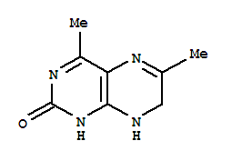 2(1H)-Pteridinone,3,7-dihydro-4,6-dimethyl-
