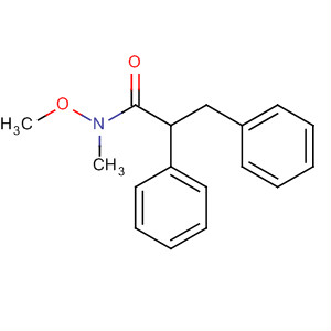 Benzenepropanamide, N-methoxy-N-methyl-a-phenyl-