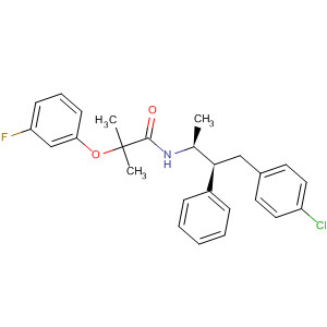 Propanamide,N-[(1S,2S)-3-(4-chlorophenyl)-1-methyl-2-phenylpropyl]-2-(3-fluorophenoxy)-2-methyl-