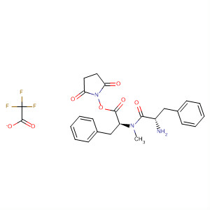 L-Phenylalanine, L-phenylalanyl-N-methyl-, 2,5-dioxo-1-pyrrolidinyl ester,2,2,2-trifluoroacetate (1:1)
