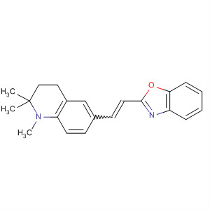 Quinoline,6-[2-(2-benzoxazolyl)ethenyl]-1,2,3,4-tetrahydro-1,2,2-trimethyl-