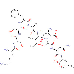 L-Leucine,L-lysyl-L-seryl-L-seryl-L-phenylalanyl-L-alanyl-L-a-aspartyl-L-isoleucyl-L-seryl-L-asparaginyl-