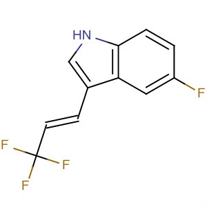 1H-Indole, 5-fluoro-3-[(1E)-3,3,3-trifluoro-1-propen-1-yl]-