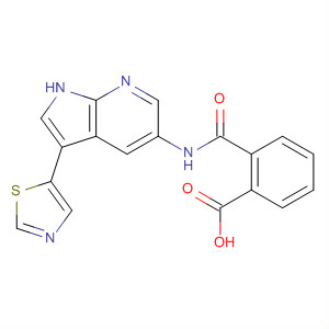 Benzoic acid,2-[[[3-(5-thiazolyl)-1H-pyrrolo[2,3-b]pyridin-5-yl]amino]carbonyl]-