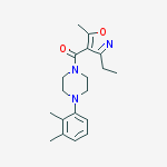 Methanone, [4-(2,3-dimethylphenyl)-1-piperazinyl](3-ethyl-5-methyl-4-isoxazolyl)-