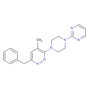 Pyridazine,4-methyl-6-(phenylmethyl)-3-[4-(2-pyrimidinyl)-1-piperazinyl]-