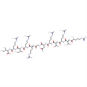 L-Isoleucine,L-arginyl-L-valyl-L-arginyl-L-threonyl-L-arginyl-L-asparaginylglycyl-L-arginyl-L-arginyl-L-isoleucyl-L-arginyl-