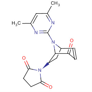 2,5-Pyrrolidinedione,1-[8-(4,6-dimethyl-2-pyrimidinyl)-4-oxo-8-azabicyclo[3.2.1]oct-2-en-6-yl]-, endo-