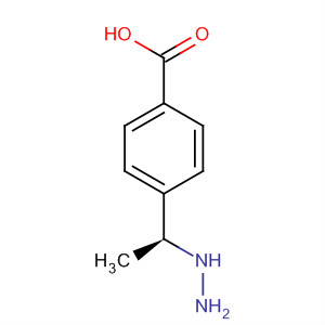 Benzoic acid, 4-[(1S)-1-hydrazinylethyl]-