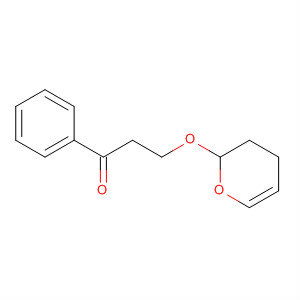 1-Propanone, 3-[(3,4-dihydro-2H-pyran-2-yl)oxy]-1-phenyl-