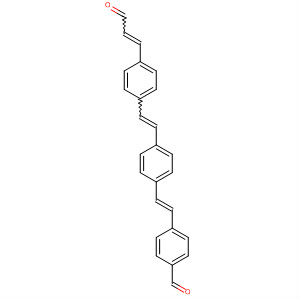 Benzaldehyde,4-[2-[4-[2-[4-(3-oxo-1-propenyl)phenyl]ethenyl]phenyl]ethenyl]-, (E,Z,Z)-