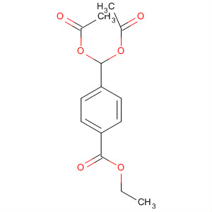 Benzoic acid, 4-[bis(acetyloxy)methyl]-, ethyl ester