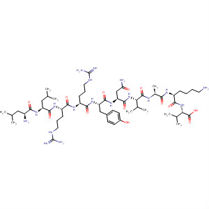 L-Valine,L-leucyl-L-leucyl-L-arginyl-L-arginyl-L-tyrosyl-L-asparaginyl-L-valyl-L-alanyl-L-lysyl-