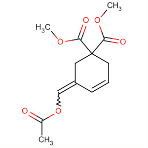 3-Cyclohexene-1,1-dicarboxylic acid, 5-[(acetyloxy)methylene]-,1,1-dimethyl ester, (5E)-