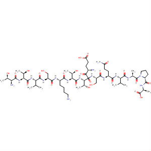 L-Alanine,L-threonyl-L-threonyl-L-valyl-L-seryl-L-lysyl-L-threonyl-L-a-glutamyl-L-threonyl-L-seryl-L-glutaminyl-L-valyl-L-alanyl-L-prolyl-