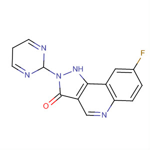 3H-Pyrazolo[4,3-c]quinolin-3-one,8-fluoro-2,5-dihydro-2-(2-pyrimidinyl)-