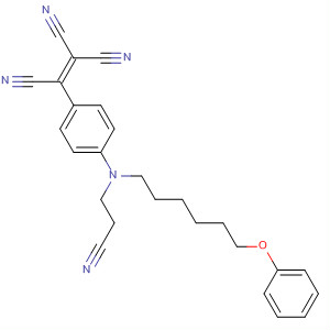 Ethenetricarbonitrile, [4-[(2-cyanoethyl)(6-phenoxyhexyl)amino]phenyl]-