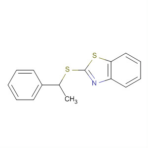 Benzothiazole, 2-[(1-phenylethyl)thio]-