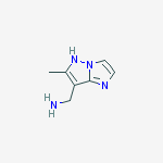 1H-Imidazo[1,2-b]pyrazole-7-methanamine,  6-methyl-