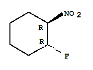 Cyclohexane,1-fluoro-2-nitro-, (1R,2R)-rel-