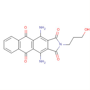 1H-Naphth[2,3-f]isoindole-1,3,5,10(2H)-tetrone,4,11-diamino-2-(3-hydroxypropyl)-