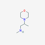 N-METHYL-2-MORPHOLIN-4-YLPROPAN-1-AMINE