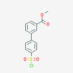 4-CHLOROSULFONYL-BIPHENYL-3-CARBOXYLIC ACID METHYL ESTER