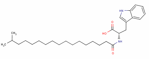 N-(1-oxoisooctadecyl)-L-tryptophan