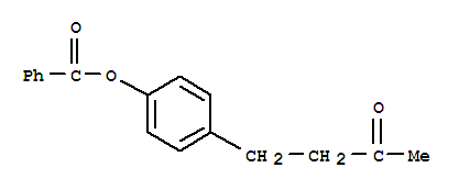 4-(3-oxobutyl)phenyl benzoate
