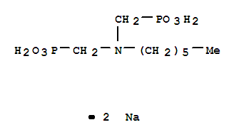 disodium dihydrogen [(hexylimino)bis(methylene)]bisphosphonate