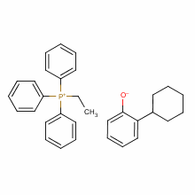 ethyltriphenylphosphonium, salt with 2-cyclohexylphenol (1:1)
