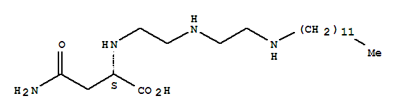 N2-[2-[[2-(dodecylamino)ethyl]amino]ethyl]-L-asparagine