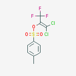 1,1-Dichloro-3,3,3-trifluoroprop-1-en-2-yl 4-methylbenzene-1-sulfonate