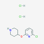 2-CHLORO-6-(PIPERIDIN-4-YLOXY)-PYRIDINE DIHYDROCHLORIDE
