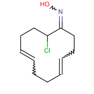 4,8-Cyclododecadien-1-one, 12-chloro-, oxime