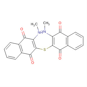 1,4-Naphthalenedione, 2,2'-thiobis[3-(methylamino)-