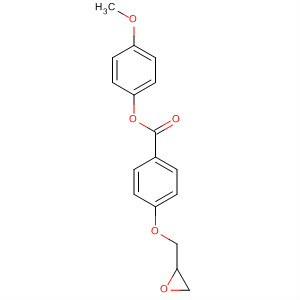 Benzoic acid, 4-(oxiranylmethoxy)-, 4-methoxyphenyl ester