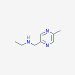 2-Pyrazinemethanamine,  N-ethyl-5-methyl-