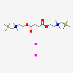 2,2'-[(1,4-dioxobutane-1,4-diyl)bis(oxy)]bis{N,N-dimethyl-N-[(trimethylsilyl)methyl]ethanaminium} diiodide