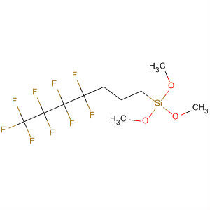 Silane, trimethoxy(4,4,5,5,6,6,7,7,7-nonafluoroheptyl)-