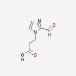 3-(2-formyl-1H-imidazol-1-yl)propanoic acid