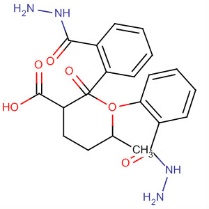 2H-Pyran-3-carboxylic acid, tetrahydro-6-methyl-2-oxo-,1,2-diphenylhydrazide