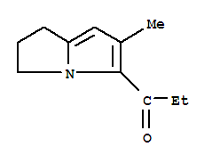 1-Propanone,1-(2,3-dihydro-6-methyl-1H-pyrrolizin-5-yl)-