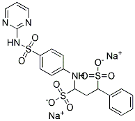 disodium 1-phenyl-3-[[4-[(2-pyrimidinylamino)sulphonyl]phenyl]amino]propane-1,3-disulphonate