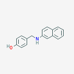 Phenol, 4-[(2-naphthalenylamino)methyl]-