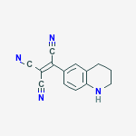 2-(1,2,3,4-tetrahydroquinolin-6-yl)ethene-1,1,2-tricarbonitrile