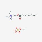 triethyl[2-[(1-oxooctyl)oxy]ethyl]ammonium ethyl sulphate