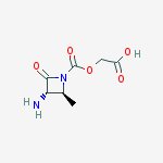 1-AZETIDINECARBOXYLIC ACID 3-AMINO-2-METHYL-4-OXO-,CARBOXYMETHYL ESTER,(2S-TRANS)-