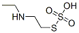 Thiosulfuric acid hydrogen S-[2-(ethylamino)ethyl] ester molecular structure